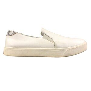 Cole Haan Women's Size 9B Grandpro Spectator 2.0 Ivory Leather Slip On Sneakers